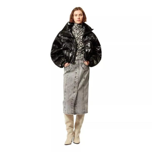 ISABEL MARANT M JACK 40 / ZWART MARANT ETOILE Telia Puff Coat - Sisera Laren