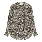 ISABEL MARANT M JURK 34 / ZWART COMBI MARANT ETOILE Catchell Blouse - Sisera Laren