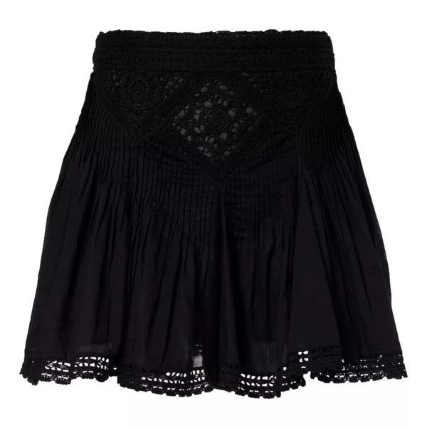 ISABEL MARANT M ROK 36 / ZWART Isabel Marant Goldie Rok Zwart - Sisera Laren