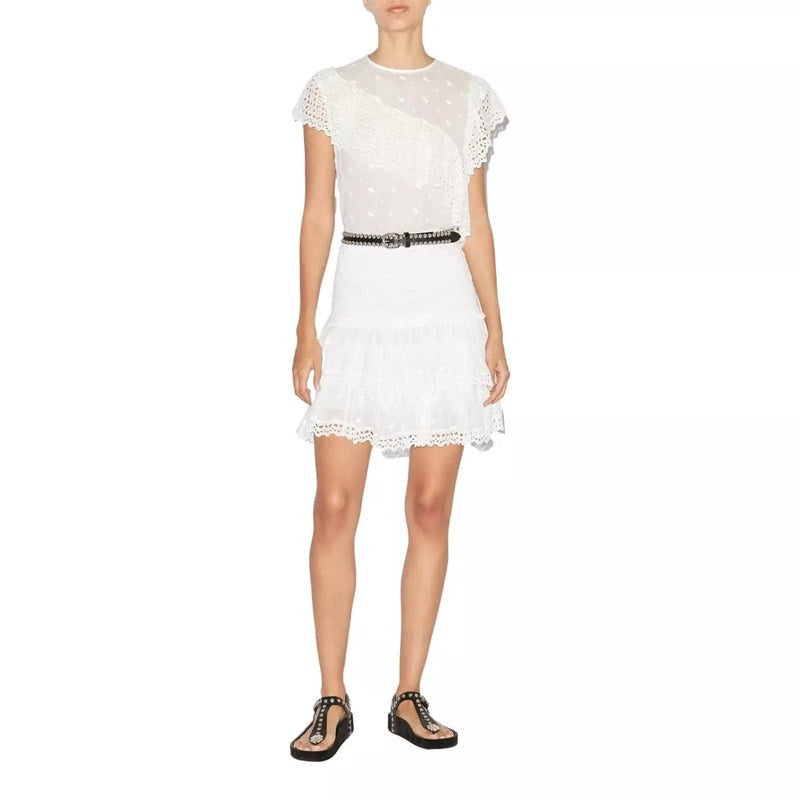 ISABEL MARANT M ROK 40 / WIT Isabel Marant Skirt Tinaomi - Sisera Laren