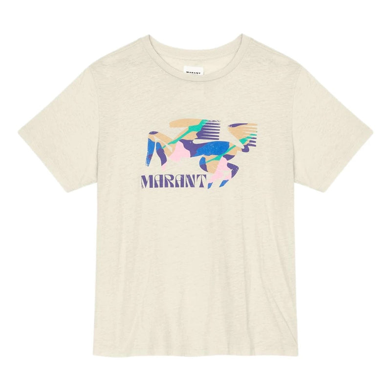 ISABEL MARANT M T-SHIRT MARANT ETOILE Zewel Logo T-Shirt - Sisera Laren