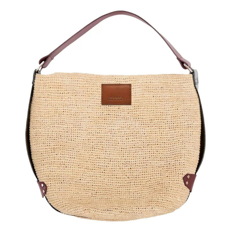 ISABEL MARANT M TAS ONE / NATUREL Isabel Marant Raffia Bucket Bag Bayia - Sisera Laren