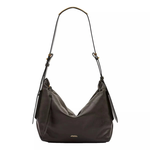 ISABEL MARANT M TAS ONE / ZWART ISABEL MARANT Leyden Leather Shoulder Bag - Sisera Laren