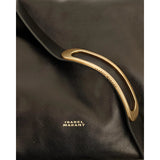ISABEL MARANT M TAS ONE / ZWART ISABEL MARANT Leyden Leather Shoulder Bag - Sisera Laren
