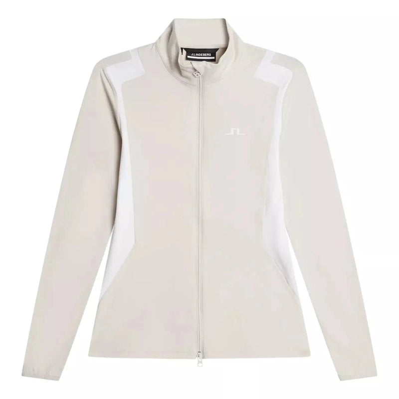 J. LINDEBERG SKI VEST XL / OFF WHITE J. Lindeberg Ski Vest Mae Zip Off White - Match Laren