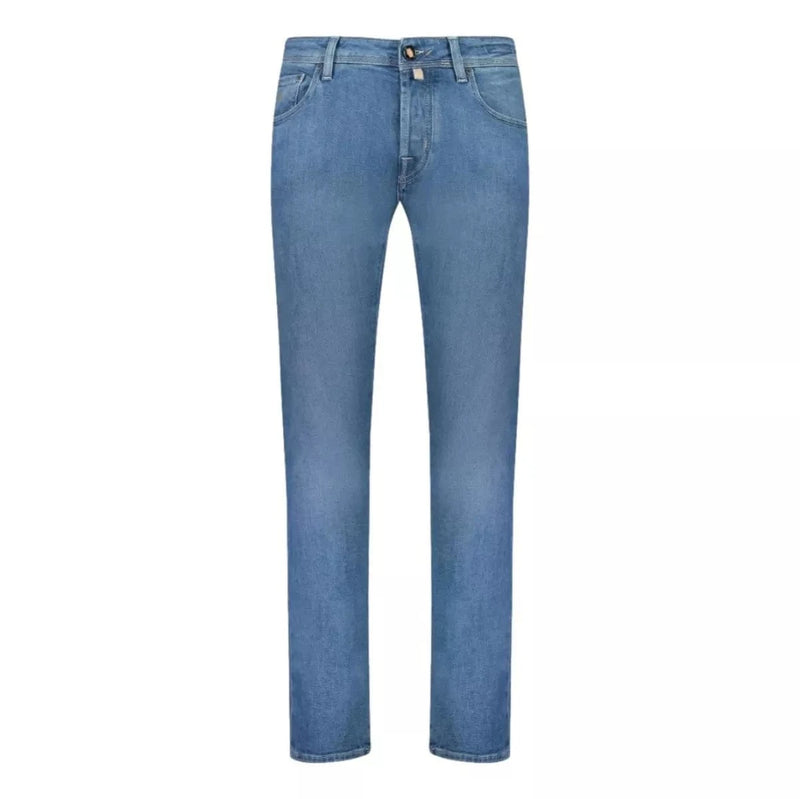JACOB COHEN JEANS BROEK 34 / MIDDEN DENIM Jacob Cohen Nick Slim Jeans Blauw - Match Laren