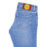 JACOB COHEN JEANS BROEK 34 / MIDDEN DENIM Jacob Cohen Nick Slim Jeans Blauw - Match Laren