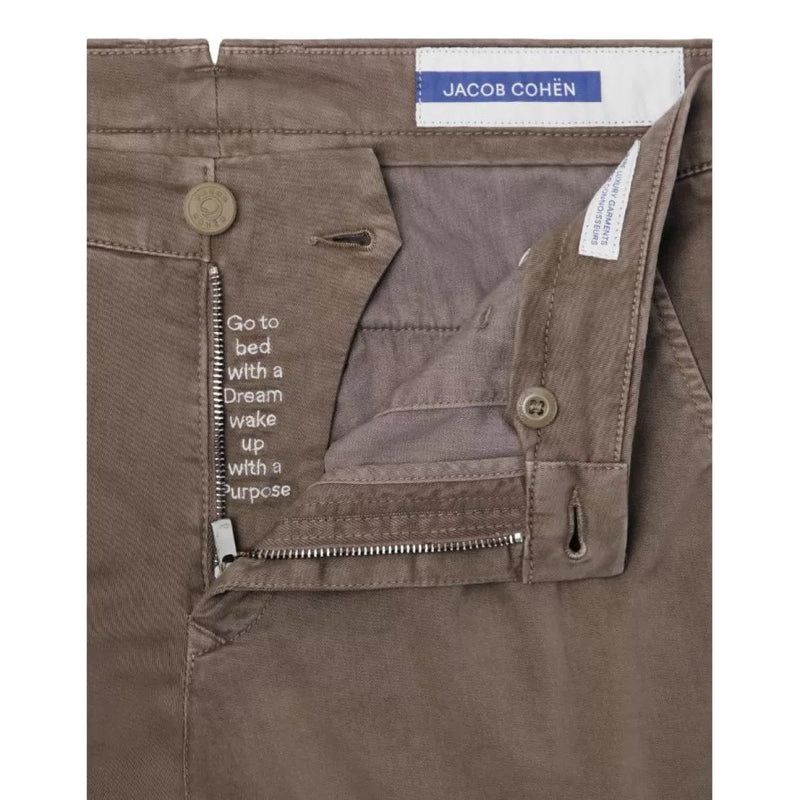 JACOB COHEN JEANS BROEK Jacob Cohën Bobby Chinos Jeans Taupe - Match Laren