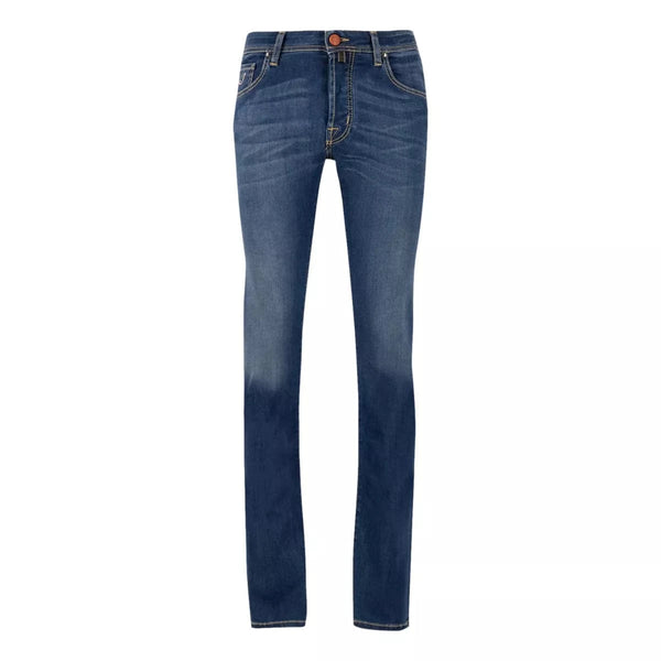 JACOB COHEN JEANS BROEK Jacob Cohen Nick Slim Jeans Blauw - Match Laren