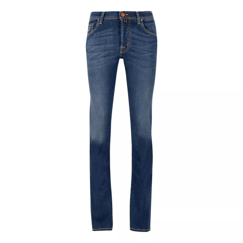 JACOB COHEN JEANS BROEK Jacob Cohen Nick Slim Jeans Blauw - Match Laren