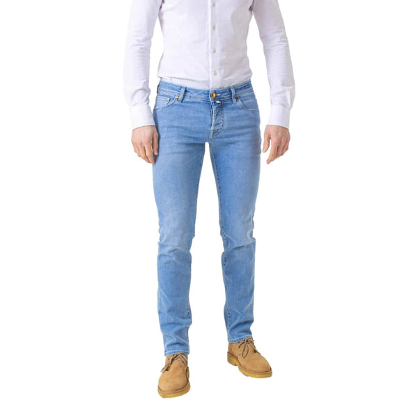 JACOB COHEN JEANS BROEK Jacob Cohën Nick Slim Licht Blauw - Match Laren