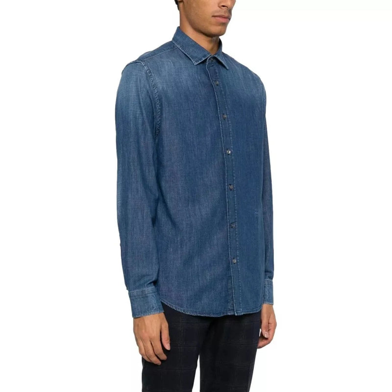 JACOB COHEN JEANS SHIRT XXL / MIDDEN DENIM Jacob Cohen Denim Shirt - Match Laren