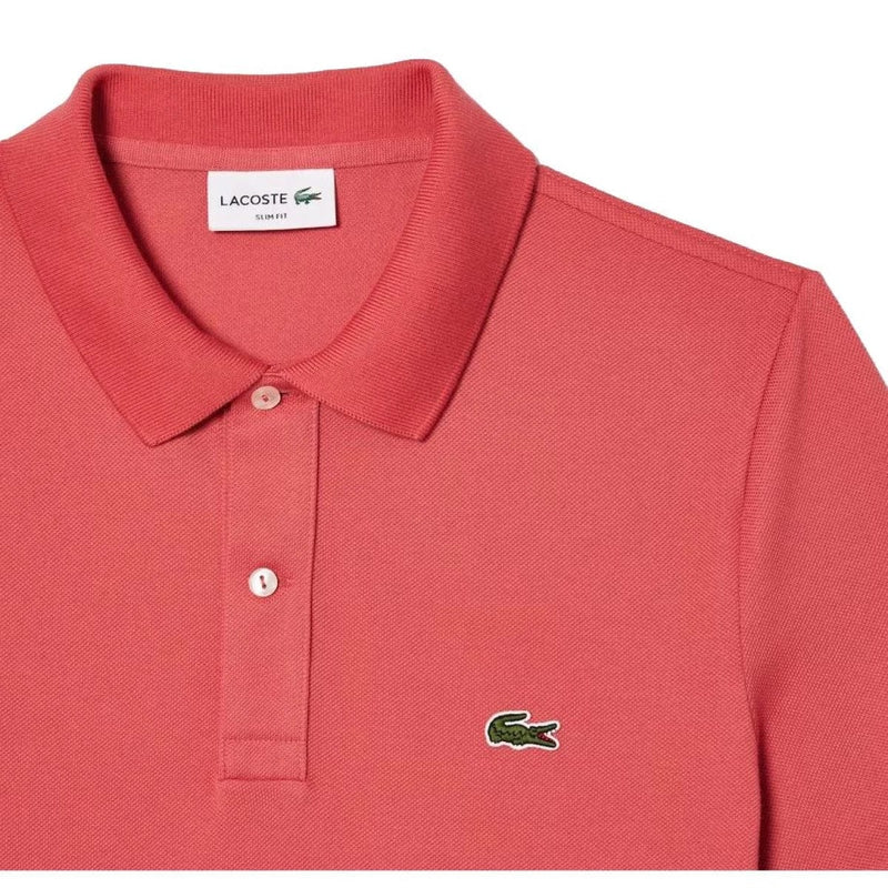 LACOSTE M POLO Lacoste Polo Slim Fit Brique - Match Laren