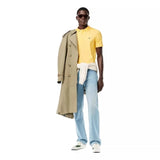 LACOSTE M POLO Lacoste Polo Slim Fit Geel - Match Laren