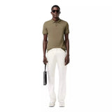 LACOSTE M POLO Lacoste Polo Slim Fit Olijf - Match Laren