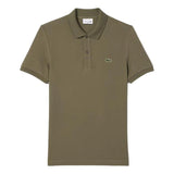 LACOSTE M POLO Lacoste Polo Slim Fit Olijf - Match Laren