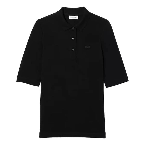 LACOSTE Lacoste Dames Polo Zwart - Match Laren