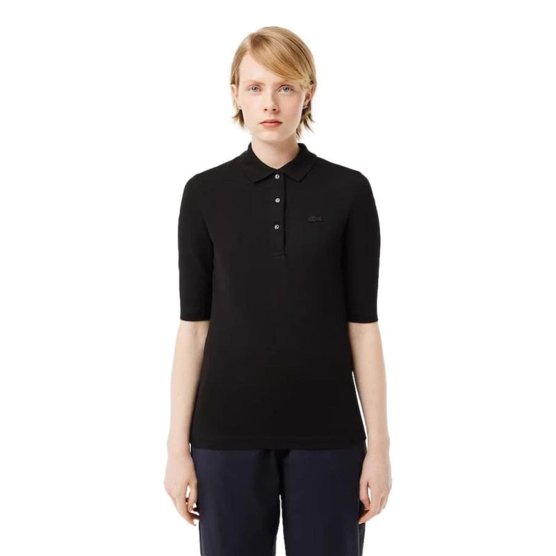 LACOSTE SP POLO 40 / ZWART Lacoste Dames Polo Zwart - Match Laren