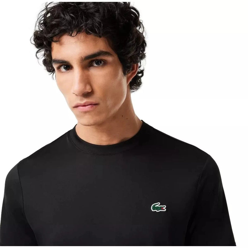 LACOSTE SP T-SHIRT 4 / ZWART Lacoste Sportshirt Slim Fit Zwart - Match Laren