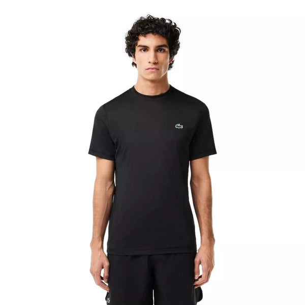 LACOSTE SP T-SHIRT 4 / ZWART Lacoste Sportshirt Slim Fit Zwart - Match Laren