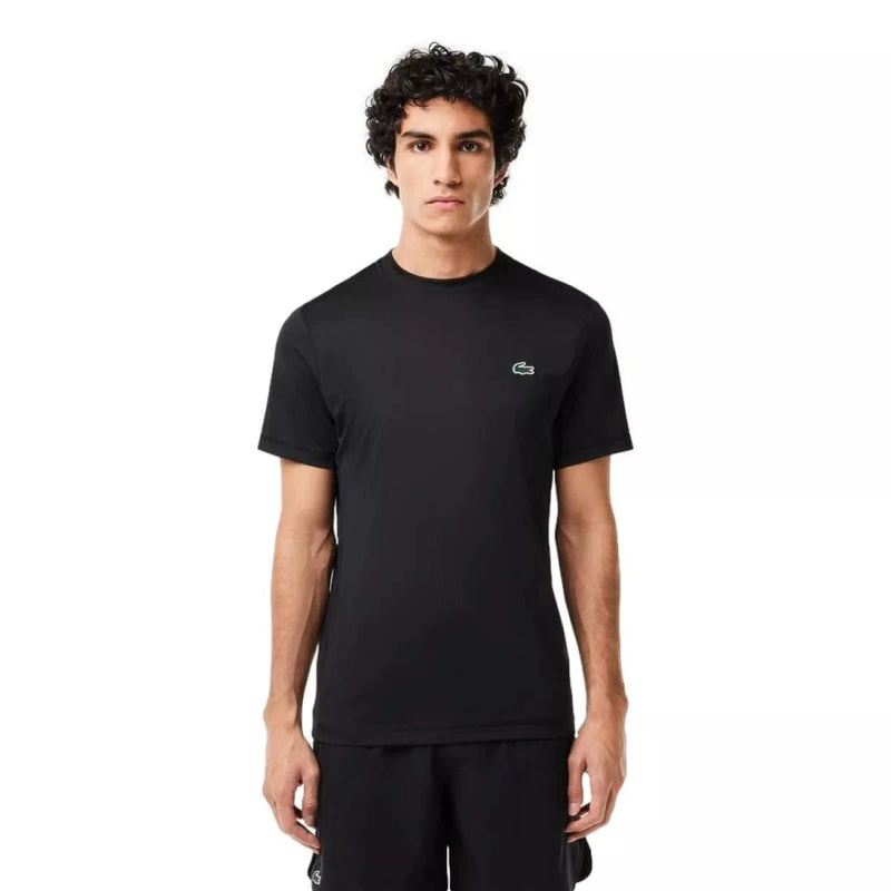 LACOSTE SP T-SHIRT 4 / ZWART Lacoste Sportshirt Slim Fit Zwart - Match Laren