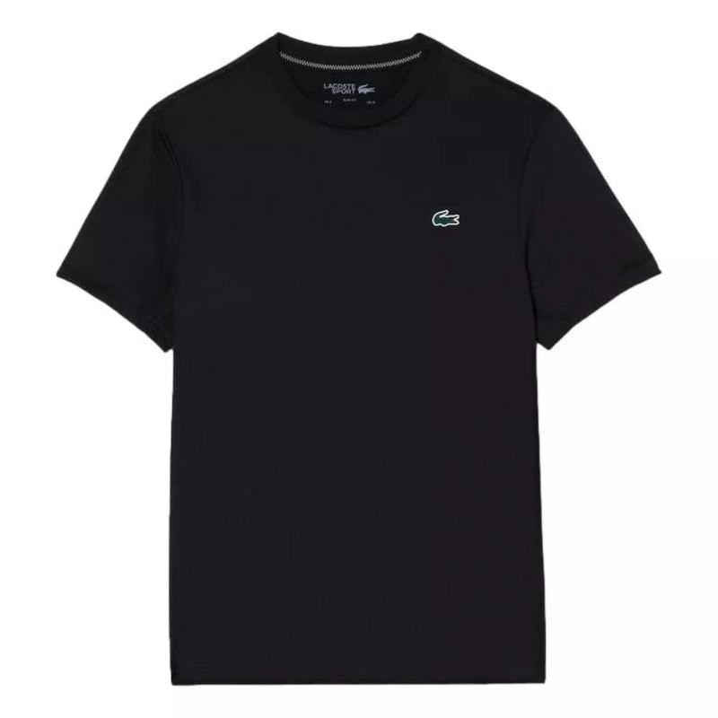 LACOSTE SP T-SHIRT 4 / ZWART Lacoste Sportshirt Slim Fit Zwart - Match Laren