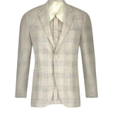 LARDINI M BLAZER Lardini Blazer Lichtblauw Dessin - Match Laren