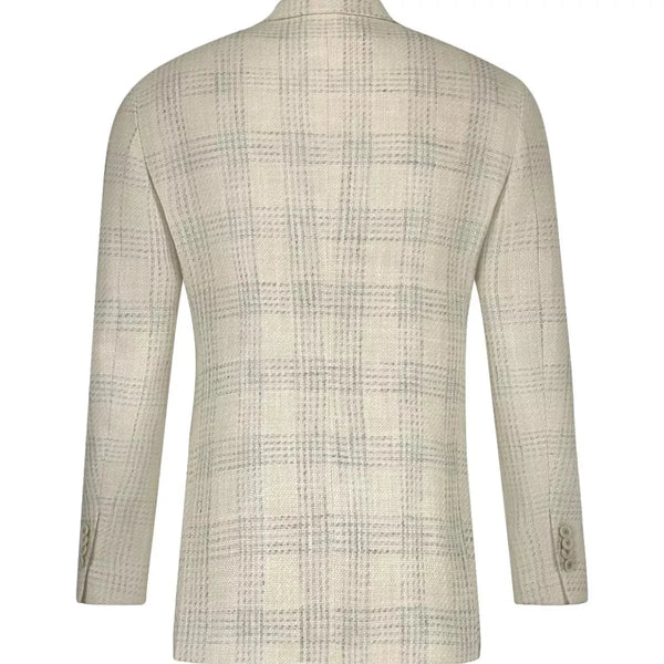 LARDINI M BLAZER Lardini Blazer Lichtblauw Dessin - Match Laren
