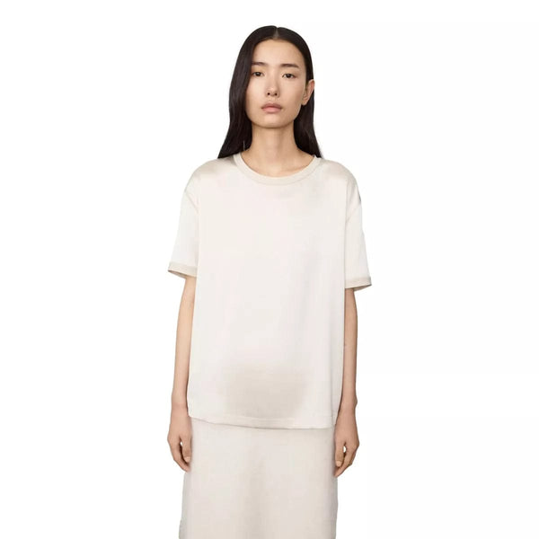 LISA YANG M TOP Lisa Yang T-Shirt - Champagne Silk