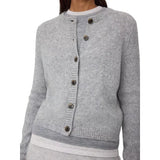 LISA YANG M VEST Lisa Yang Cloudy Vest Lichtgrijs - Match Laren