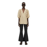 MALENE BIRGER M TOP 38 / ZAND MALENE BIRGER - Blouse Miralia - Sisera Laren