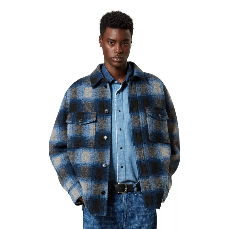 MARANT OUTDOOR SHIRT Marant Jas Kervon Blauw - Match Laren