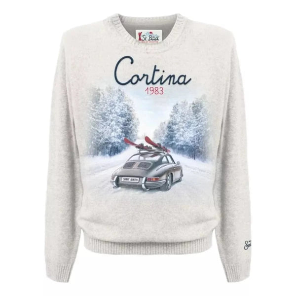MC2 SAINT BARTH M T-SHIRT M / OFF WHITE COMBI Saint Barth Cortina Road Trui - Match Laren