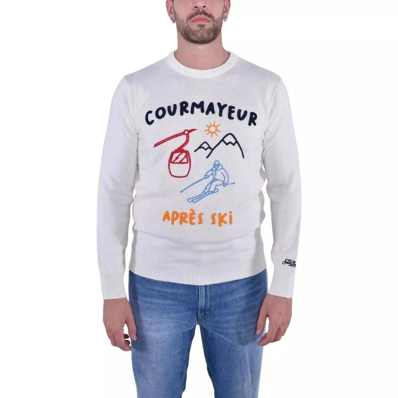 MC2 SAINT BARTH M T-SHIRT M / OFF WHITE COMBI Saint Barth T-Shirt Arno Off White - Match Laren