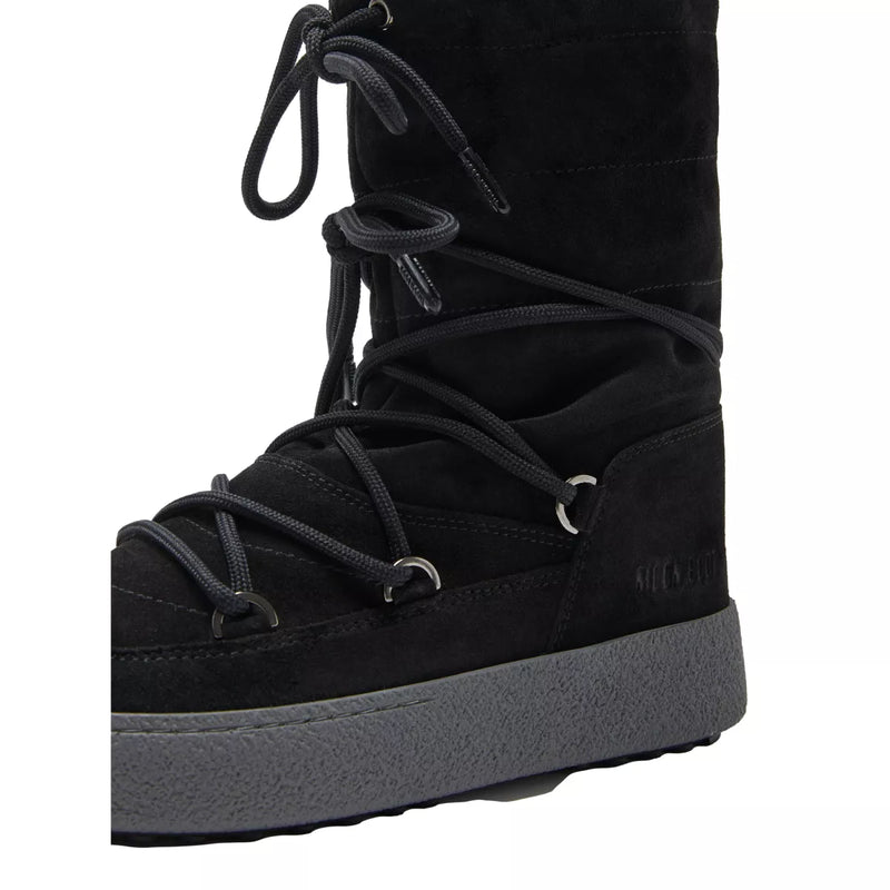 TECNICA TECNICA Moon Boot LTrack Black Suede Boots - Match Laren