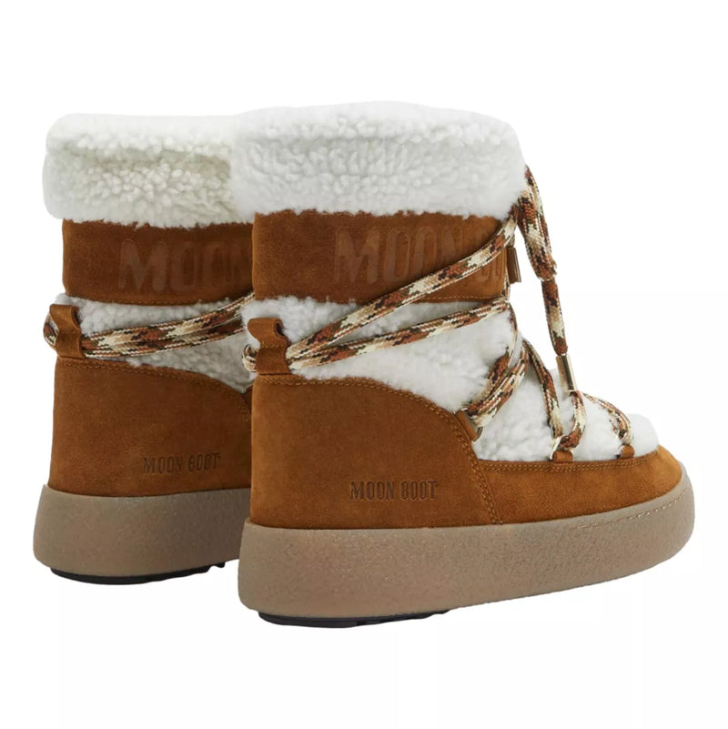 TECNICA TECNICA Moon Boot LTrack Tube Shearling Brown Boots - Match Laren