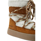 TECNICA TECNICA Moon Boot LTrack Tube Shearling Brown Boots - Match Laren