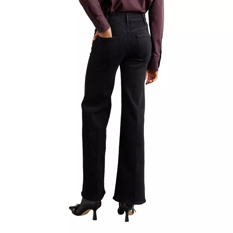MOTHER JEANS BROEK Mother High-Rise Black Denim Jeans - Sisera Laren