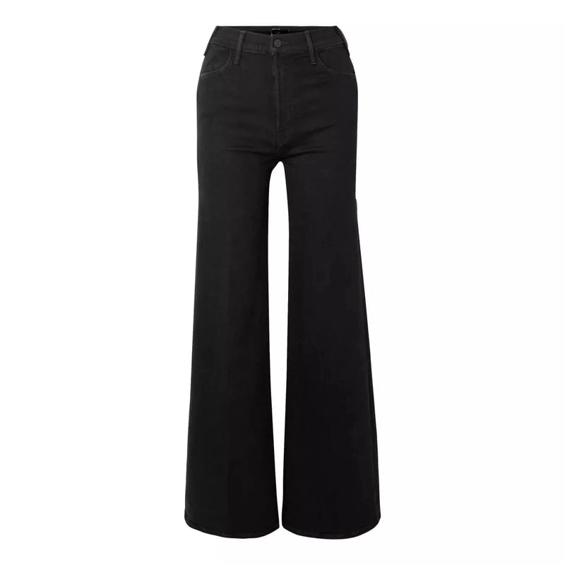 MOTHER JEANS BROEK Mother High-Rise Black Denim Jeans - Sisera Laren