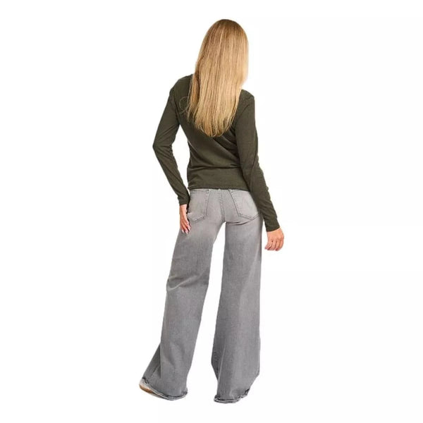 MOTHER JEANS BROEK Mother Jeans Grijs Denim - Sisera Laren