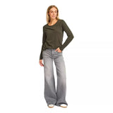 MOTHER JEANS BROEK Mother Jeans Grijs Denim - Sisera Laren