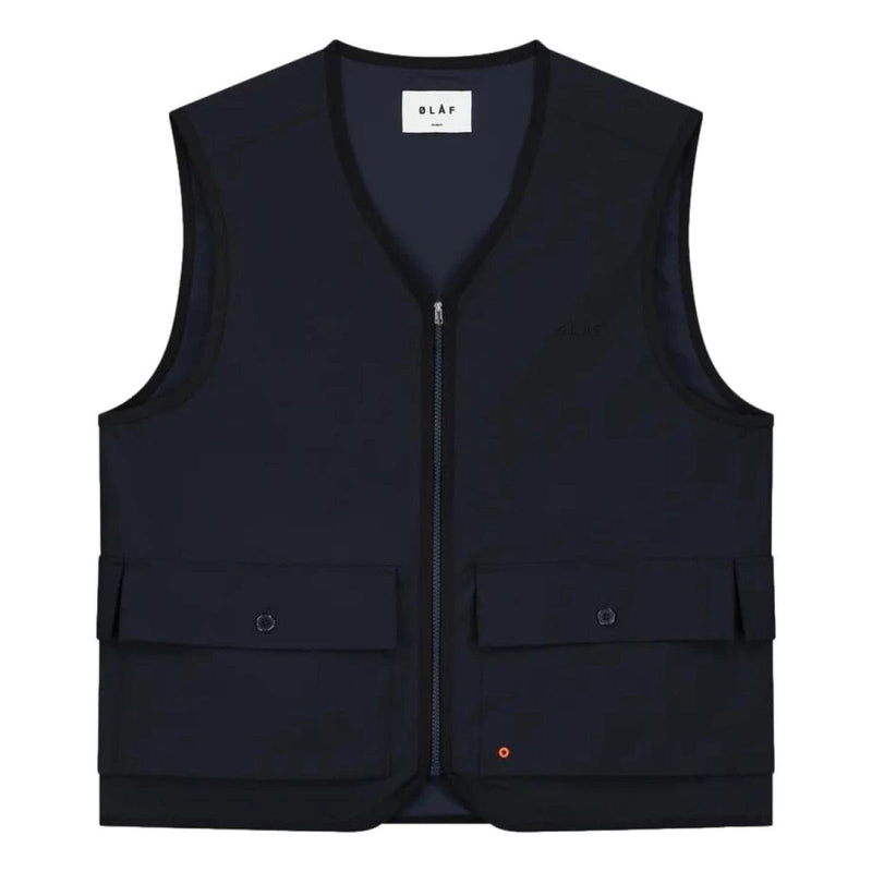 OLAF M BODYWARMER Olaf Bodywarmer Utility Vest Marine - Match Laren