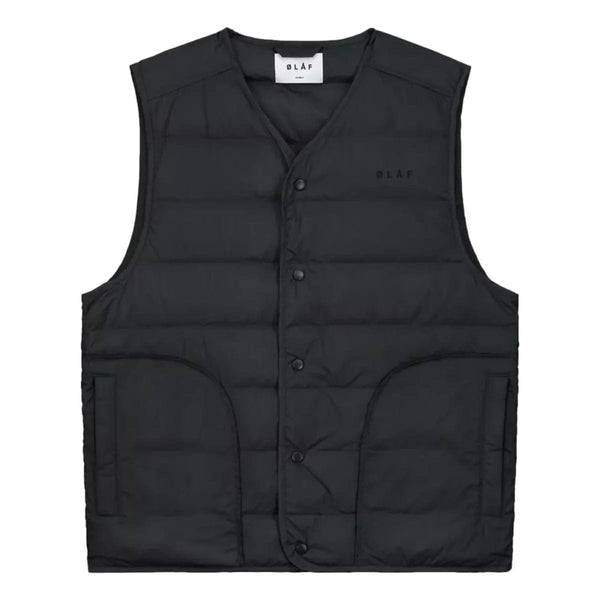 OLAF M BODYWARMER Olaf Bodywarmer Zwart - Match Laren