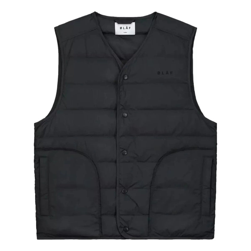 OLAF M BODYWARMER S / ZWART Olaf Bodywarmer Zwart - Match Laren
