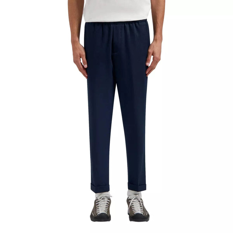 OLAF OLAF Broek Elastisch Slim Fit Marine - Match Laren