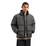 OLAF M JACK Olaf Puffer Jacket Charcoal Grey - Match Laren