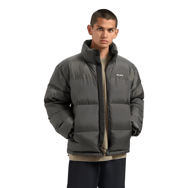 OLAF M JACK Olaf Puffer Jacket Charcoal Grey - Match Laren