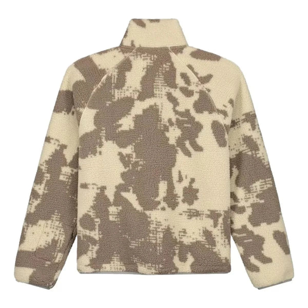 OLAF M JACK S / OFF WHITE COMBI Olaf Pixel Fleece Jack Off White - Match Laren