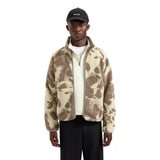 OLAF M JACK S / OFF WHITE COMBI Olaf Pixel Fleece Jack Off White - Match Laren