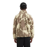 OLAF M JACK S / OFF WHITE COMBI Olaf Pixel Fleece Jack Off White - Match Laren